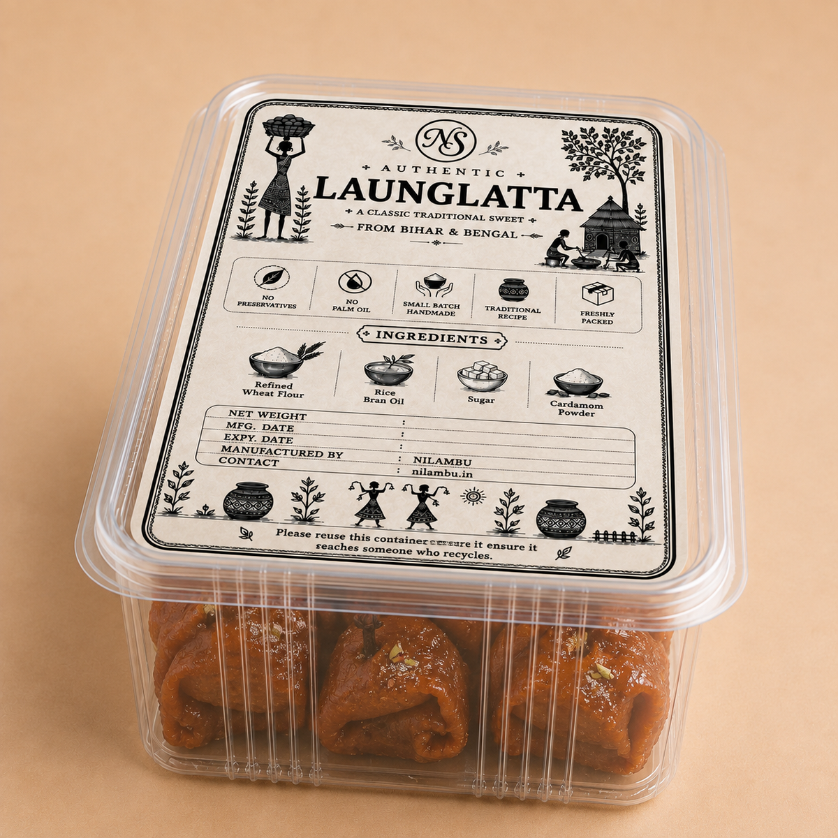 Launglatta - Authentic Regional Sweet