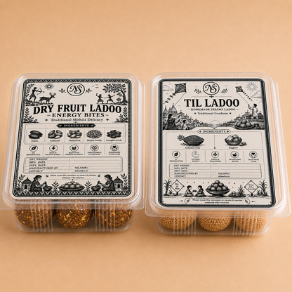 Dry Fruit Ladoo & Til Ladoo Combo