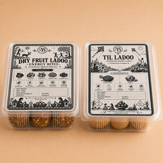 Dry Fruit Ladoo & Til Ladoo Combo
