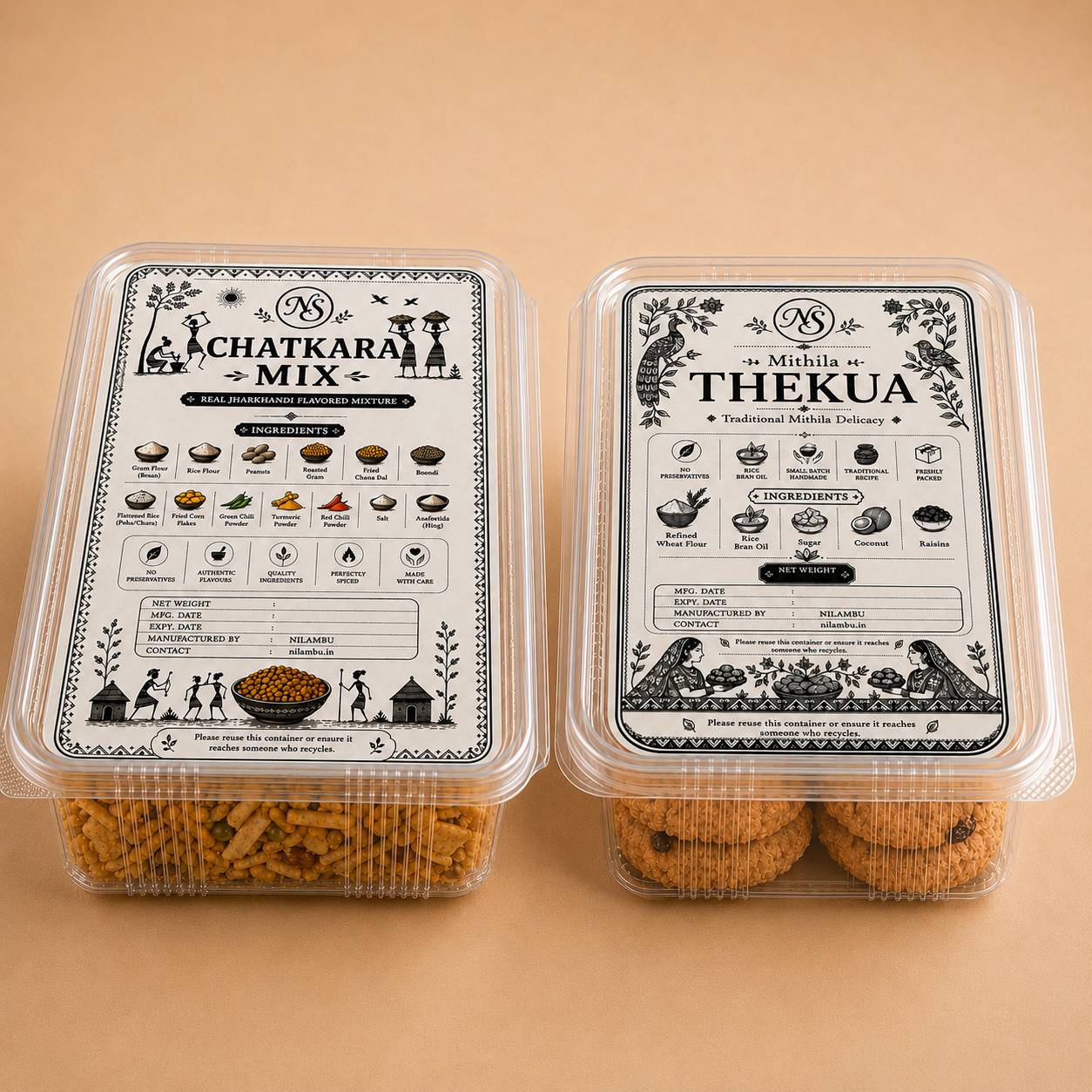 Chatpata Mix & Thekua Combo