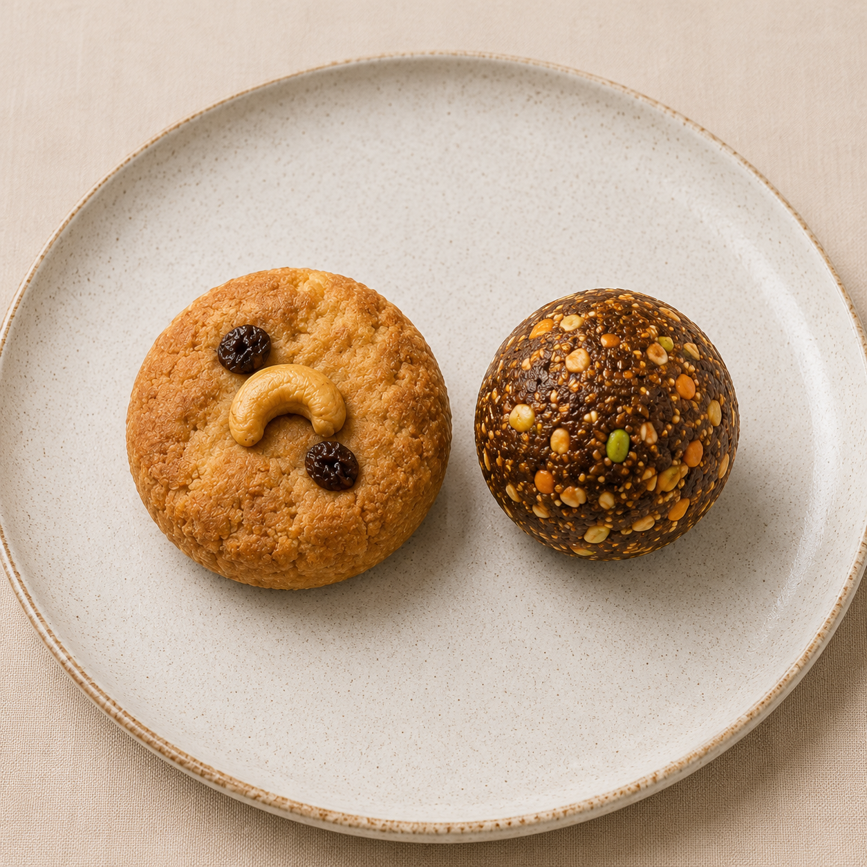Dry Fruit Ladoo & Thekua Combo Box | Premium Handmade Indian Sweets