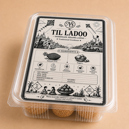 Til Ladoo - Homemade Sesame Ladoo