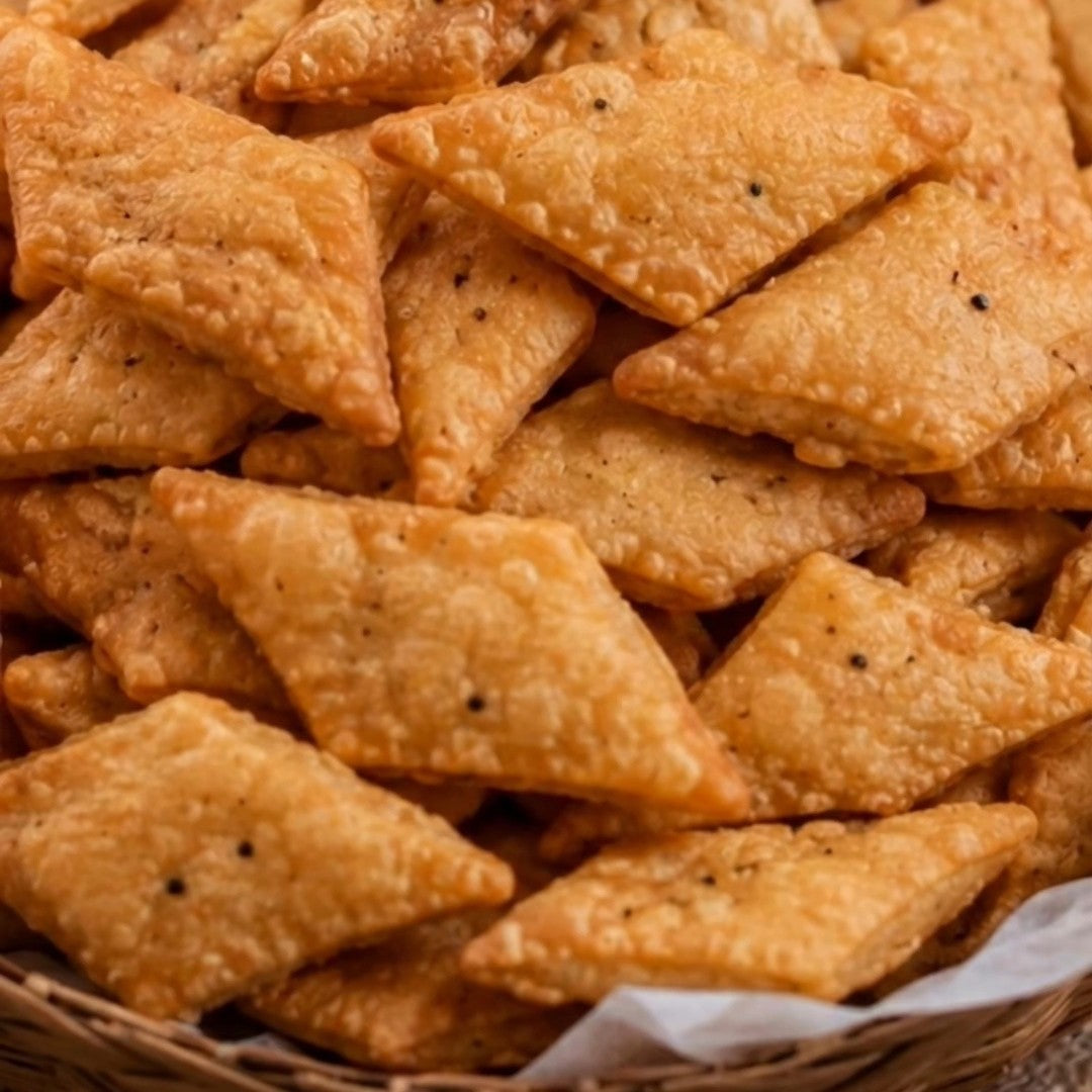 Nimki - Crispy Homemade Mithila Nimki