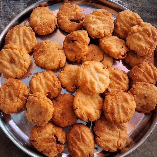 Thekua - Crispy and Crunchy